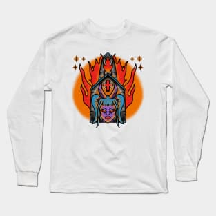 Burning The System Long Sleeve T-Shirt